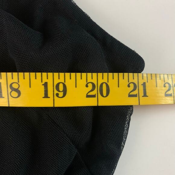 BOSTON PROPER Dress NWT‎ XLarge V-Neckline Smocked High Low Metallic Lace Inset - Picture 15 of 16